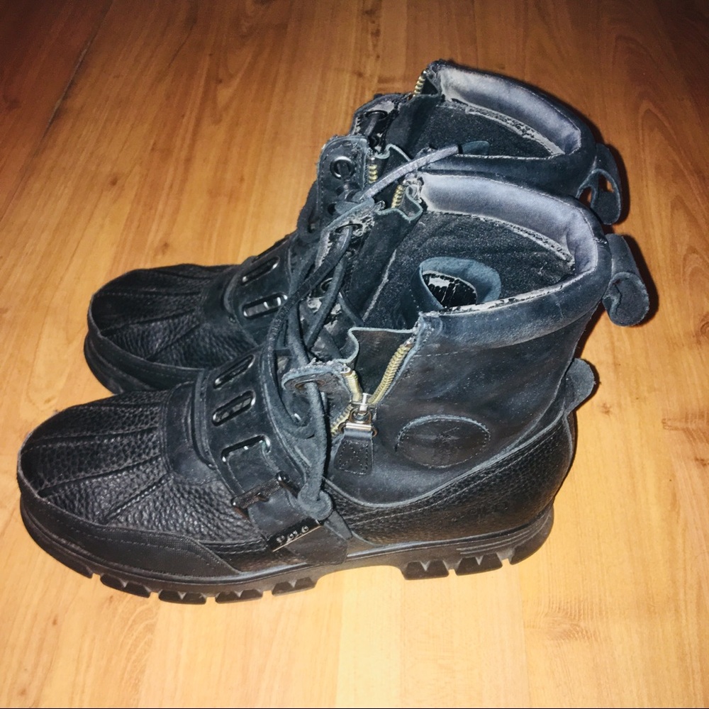 RALPH LAUREN ANDRES BOOTS